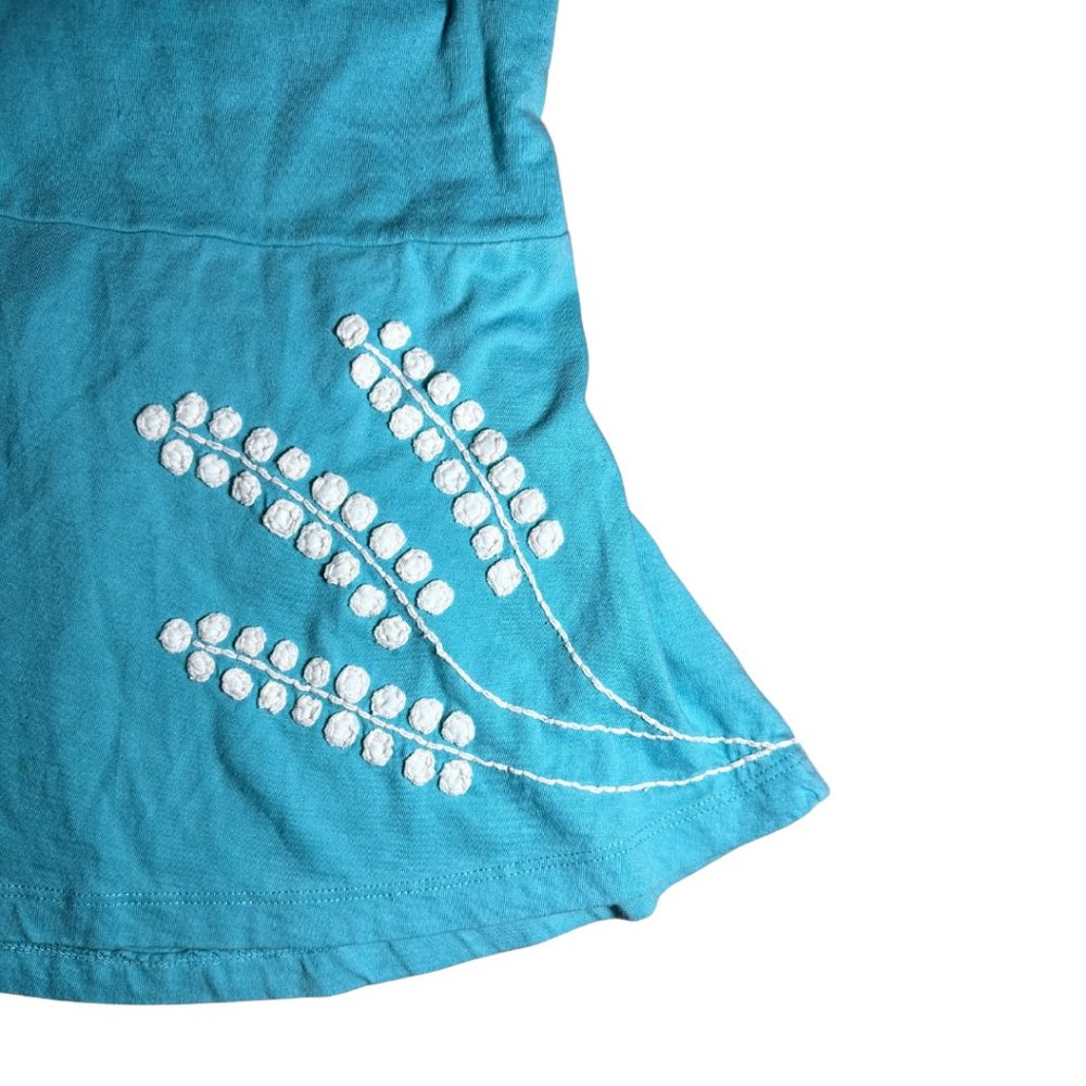 Synergy embroidered wrap top. - Picture 2 of 4